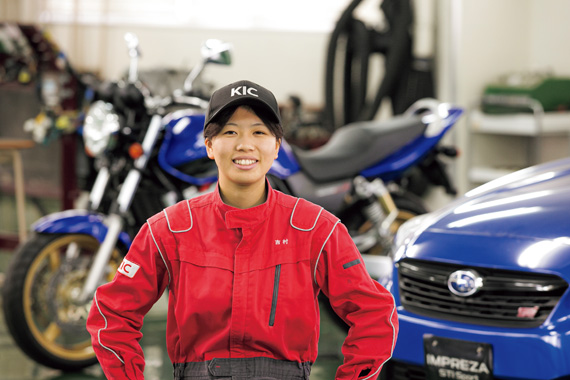 ⼆級⾃動⾞⼯学科/（現 ⾃動⾞⼯学科） 吉村 真珀さん 福岡トヨペット株式会社　対馬高等学校出身（長崎県）